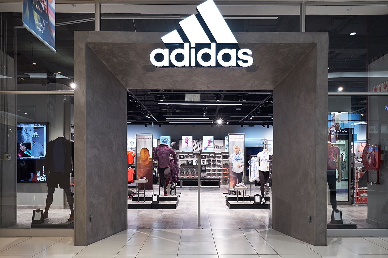 Adidas clothing store