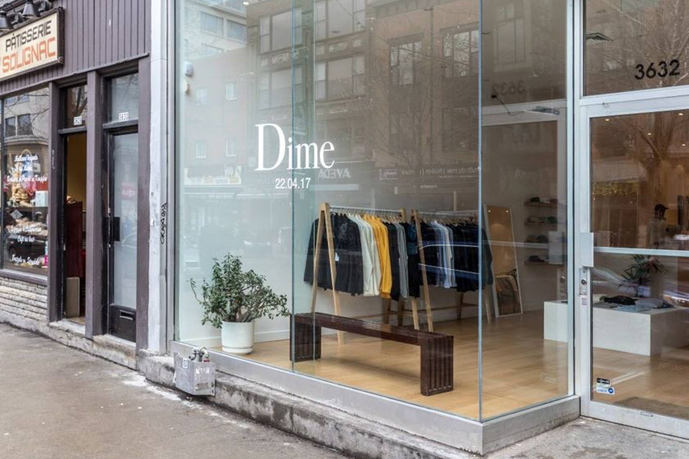 Dime clothing store