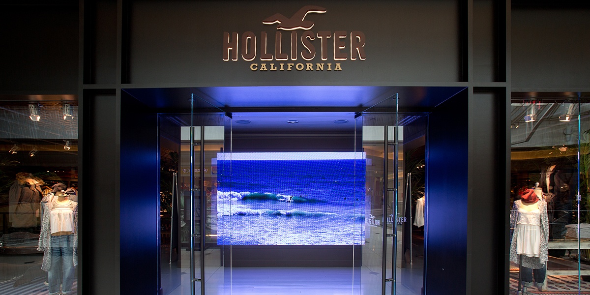 Hollister clothing store