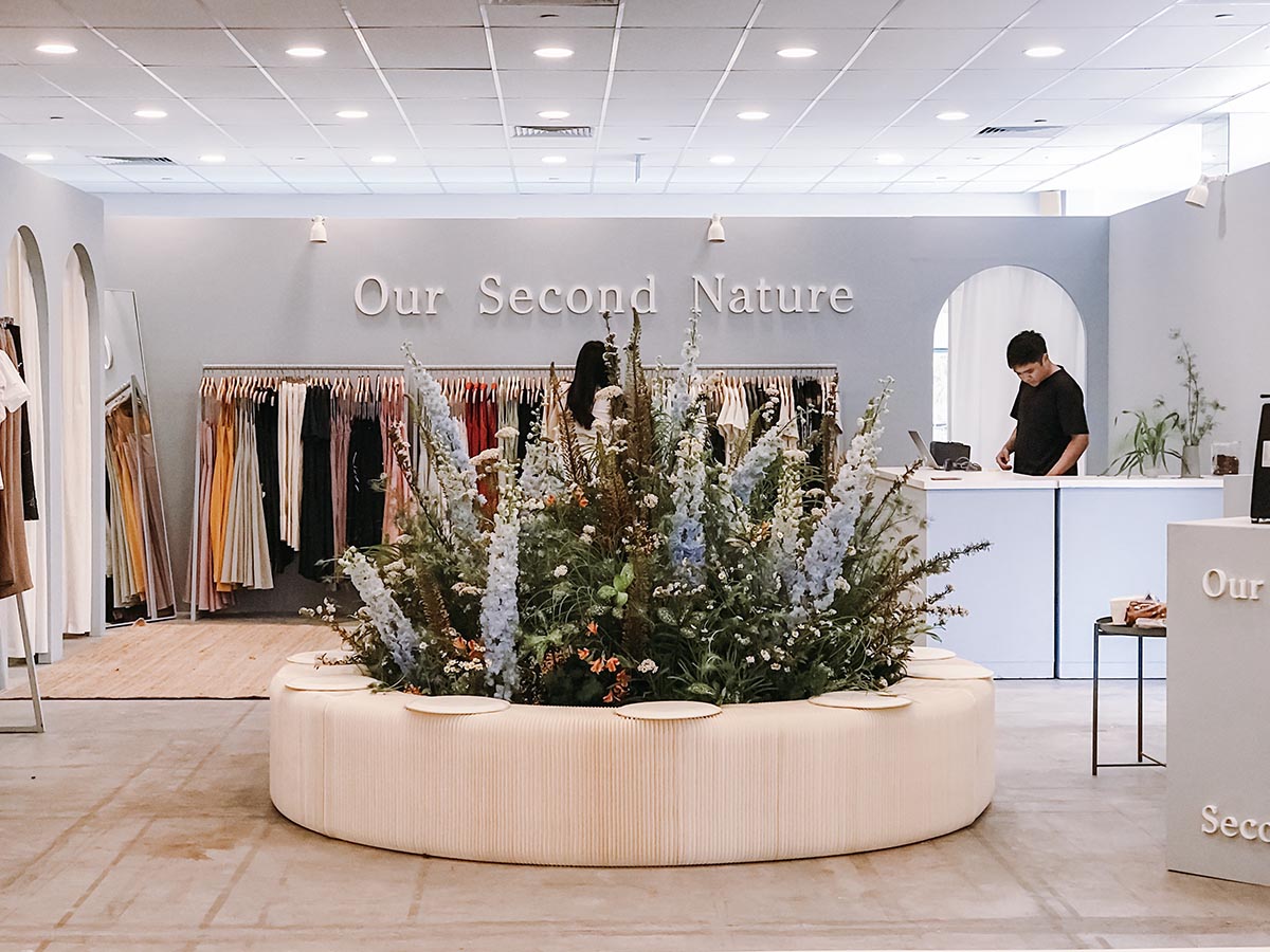 Our Second Nature clothing store