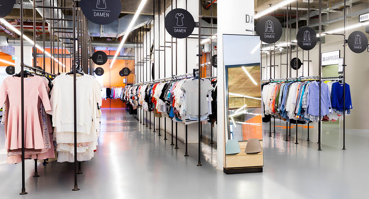 Zalando clothing store