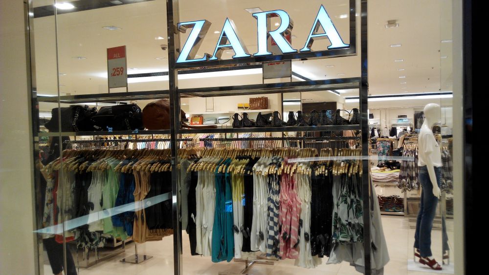 zara clothing store