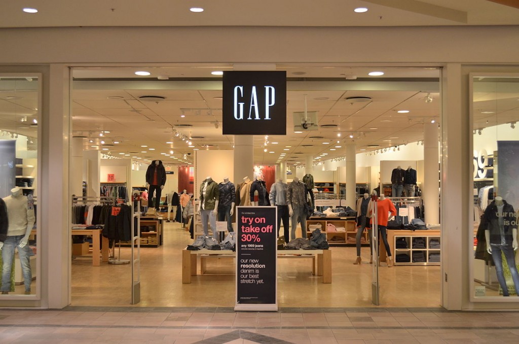 Gap clothing store