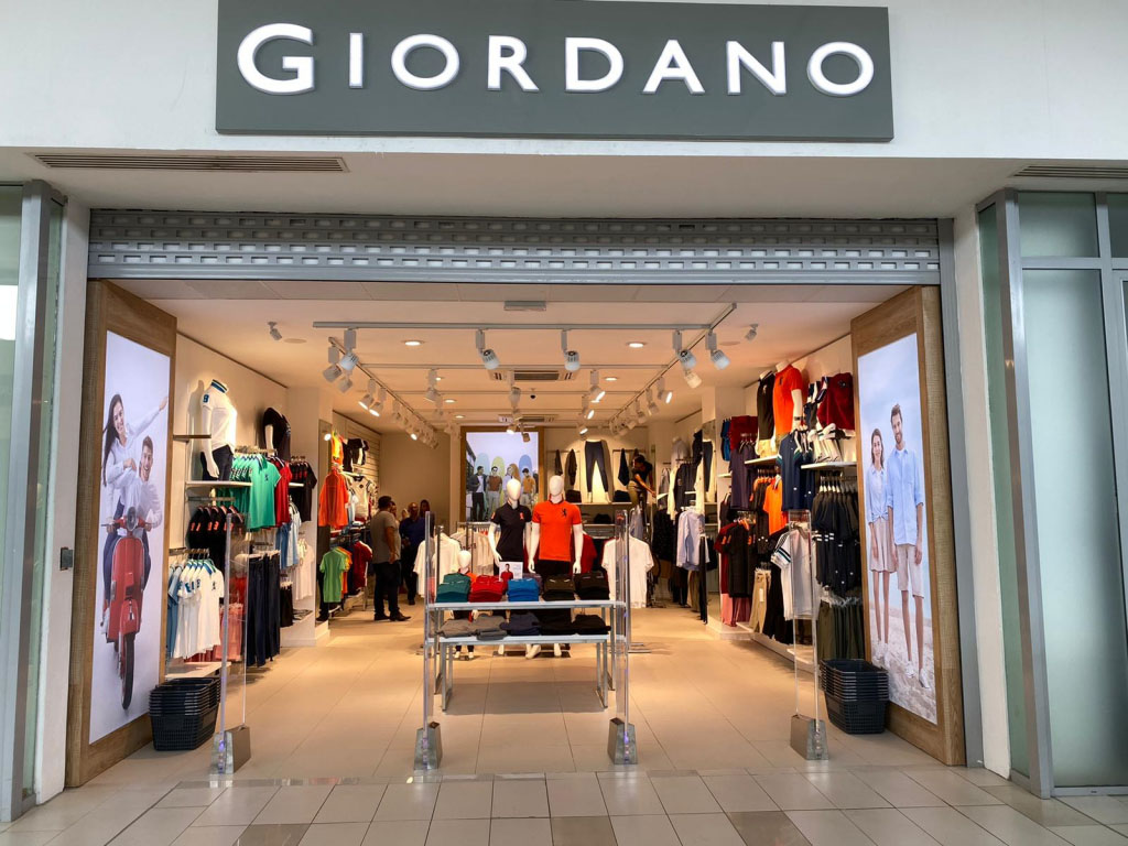 Giordano Clothing store